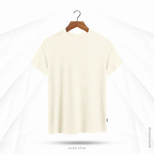 MENS SOLID PREMIUM T-SHIRT - WHISPER WHITE