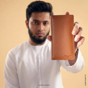 GENUINE LEATHER LONG WALLET STYLE-05 CAMEL -