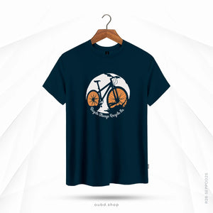 BICYCLE ALWAYS RECYCLE ME - TURKISH BLUE