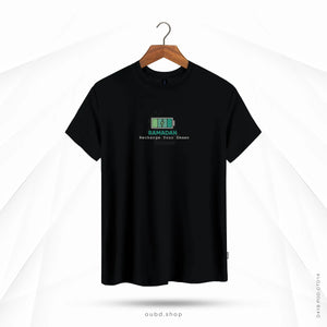 RAMADAN RECHARGE YOUR EMAAN V2 - BLACK