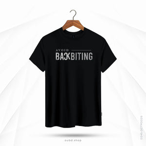 AVOID BACKBITING - BLACK