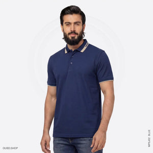 MENS PREMIUM SINGLE JERSEY POLO T-SHIRT - OUBD