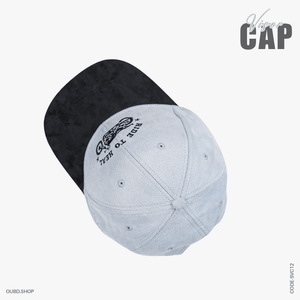 SPECIAL SUEDE VISOR CAP RIDE TO HEAL - OUBD