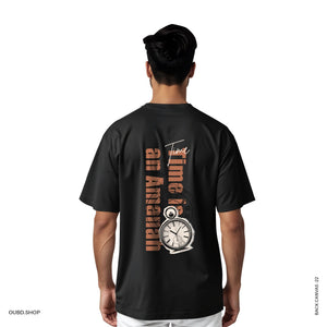 TIME IS AN AMANAH-PREMIUM DROP SHOULDER - OUBD