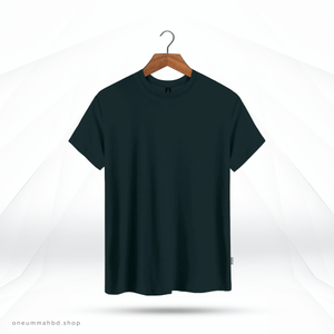 MENS SOLID CLASSIC T-SHIRT EVERGREEN - OUBD