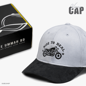 SPECIAL SUEDE VISOR CAP RIDE TO HEAL - OUBD