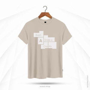 EVEN A SMILE IS CHARITY - CREAM