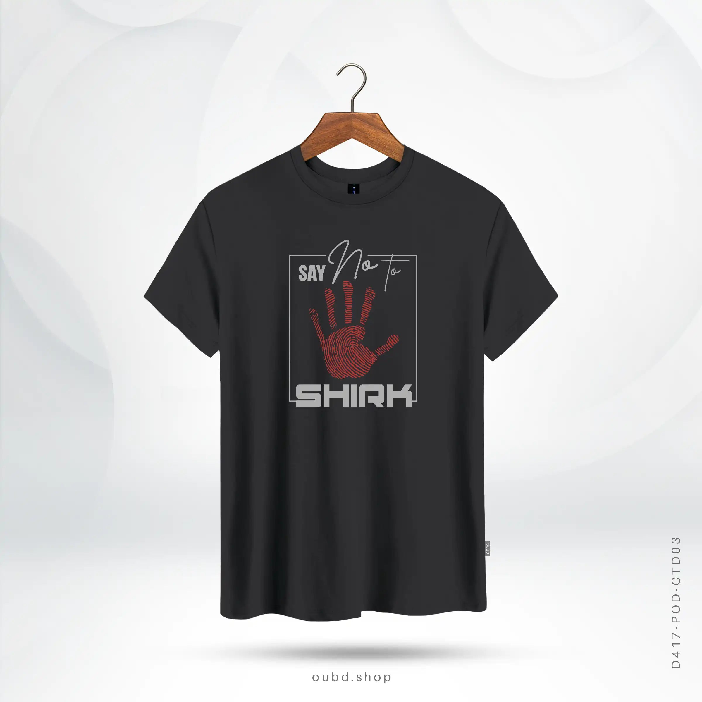 SAY NO TO SHIRK - INK ASH