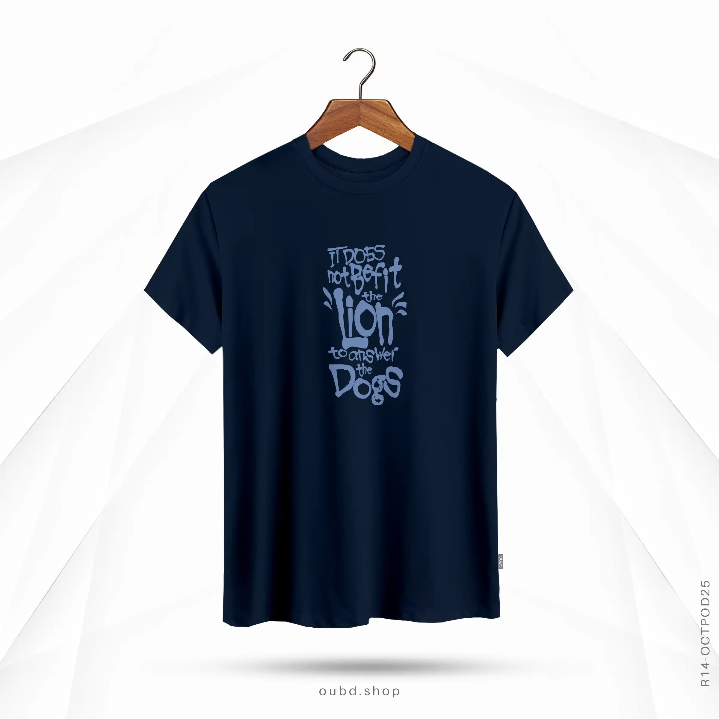 IT DOES NOT BEFIT - BLUE