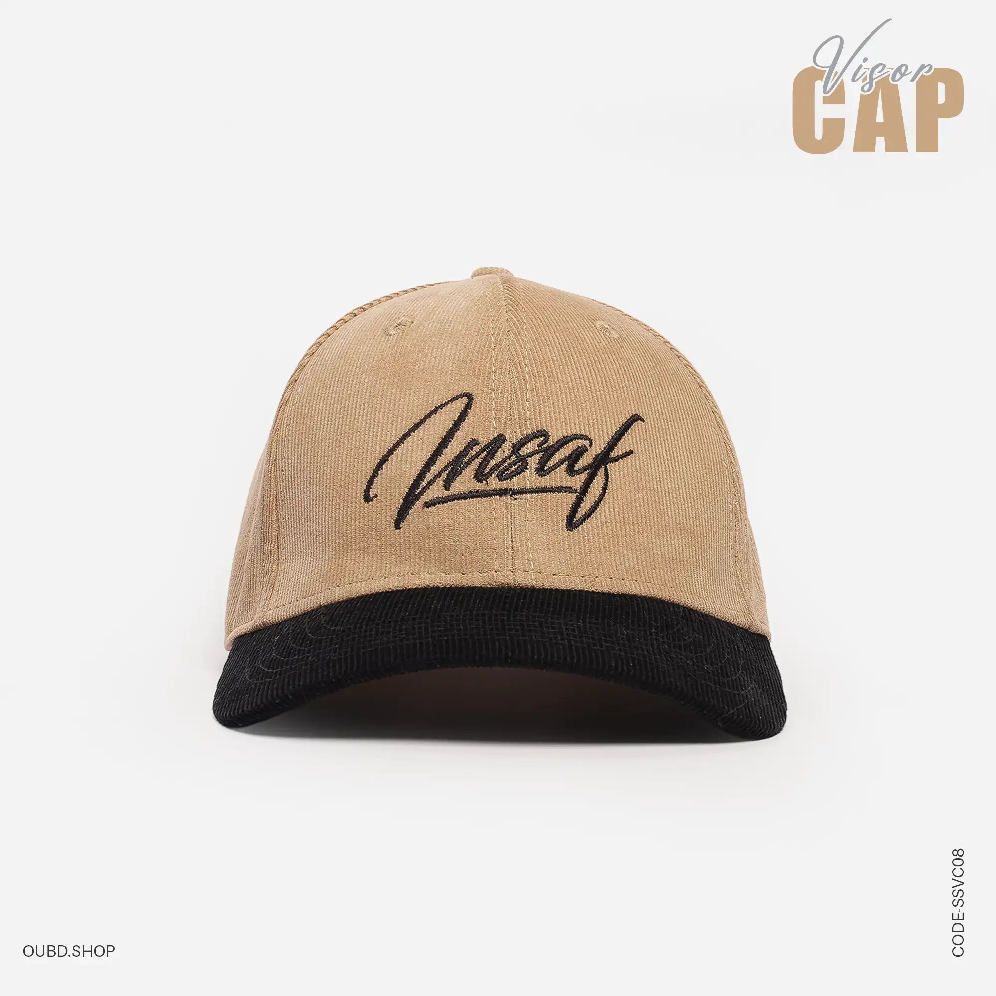 SPECIAL CORDUROY VISOR CAP - INSAF
