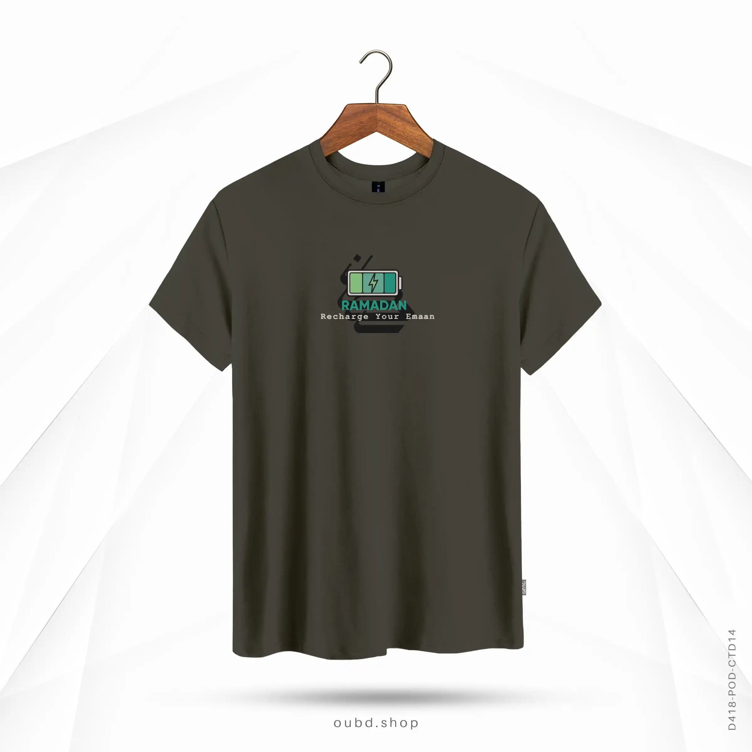 RAMADAN RECHARGE YOUR EMAAN V2 - DARK OLIVE