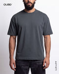MENS PATCHWORK DROPSHOULDER T-SHIRT