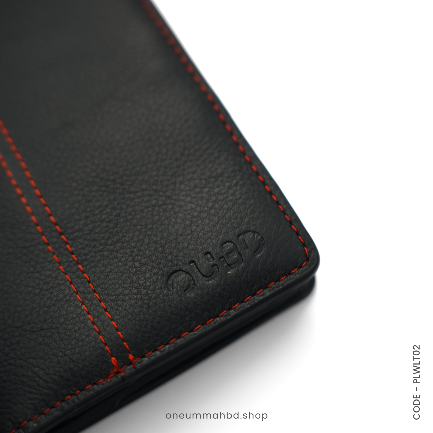 GENUINE LEATHER LONG WALLET STYLE-02 BLACK