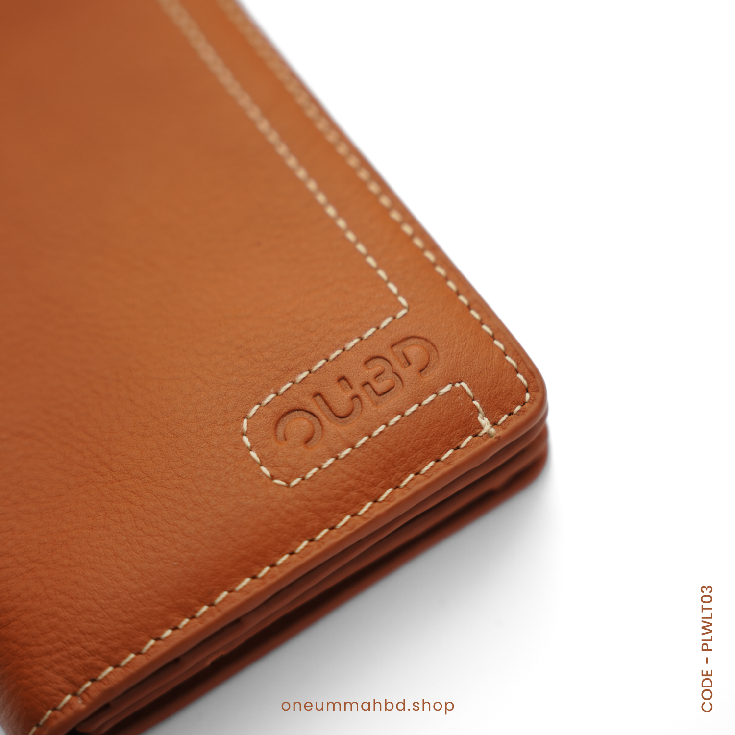 GENUINE LEATHER LONG WALLET STYLE-02 CAMEL