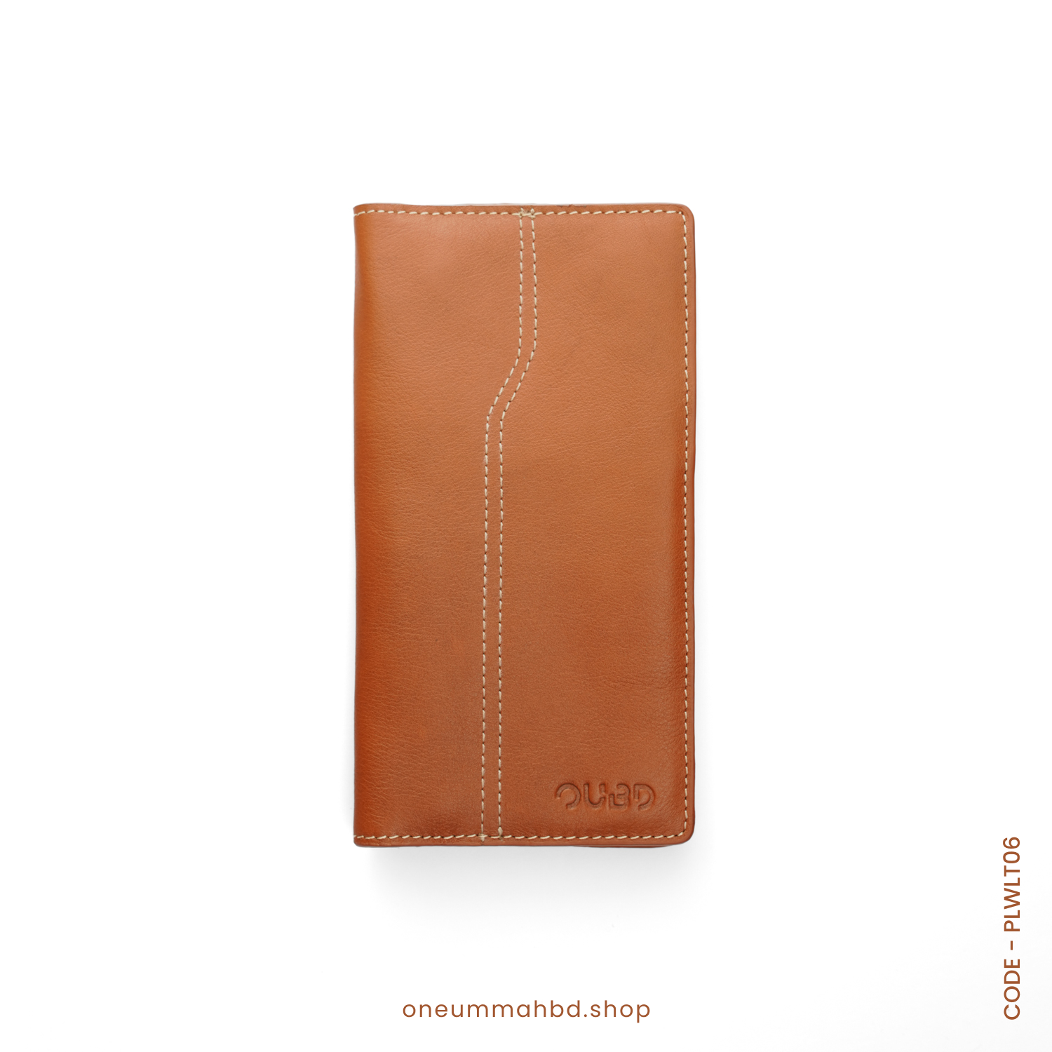 GENUINE LEATHER LONG WALLET STYLE-03 CAMEL