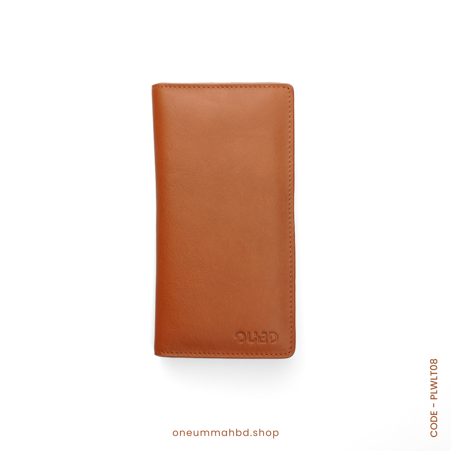 GENUINE LEATHER LONG WALLET STYLE-04 CAMEL