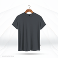 MENS SOLID CLASSIC T-SHIRT DARK ASH