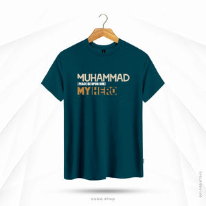 MUHAMMAD (PBUH) MY HERO - TURKISH BLUE