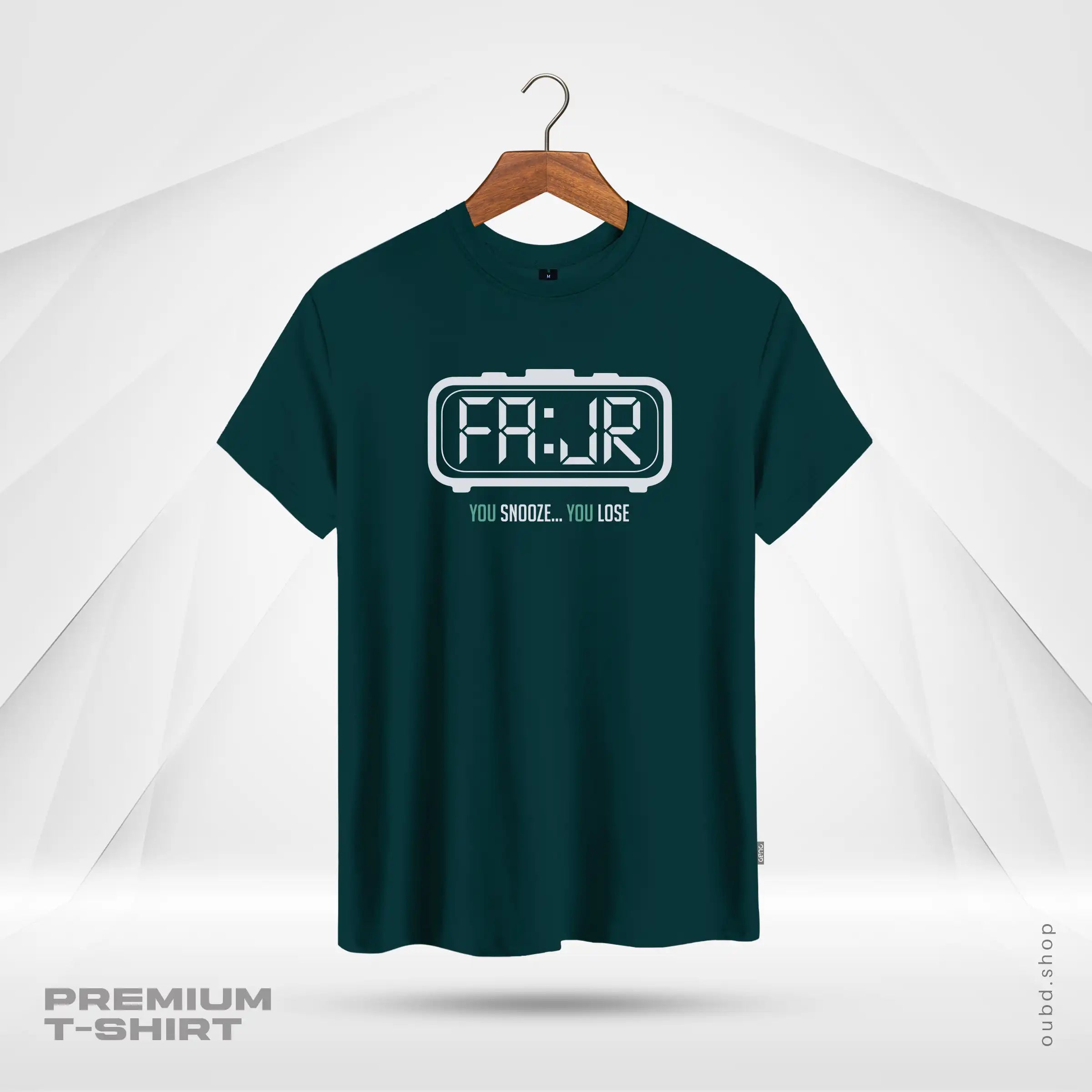 FAJR YOU SNOOZE YOU LOSE - BOTTLE GREEN