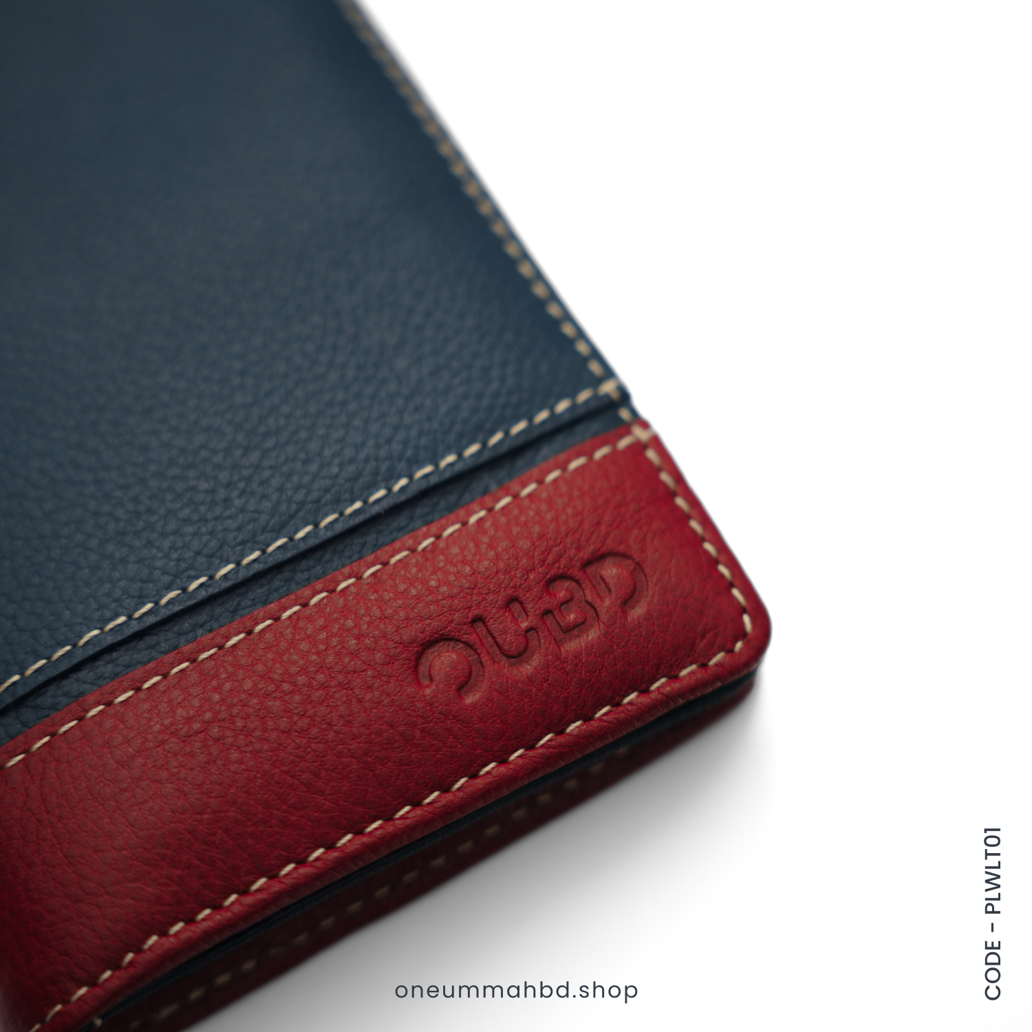GENUINE LEATHER LONG WALLET STYLE-01 NAVY