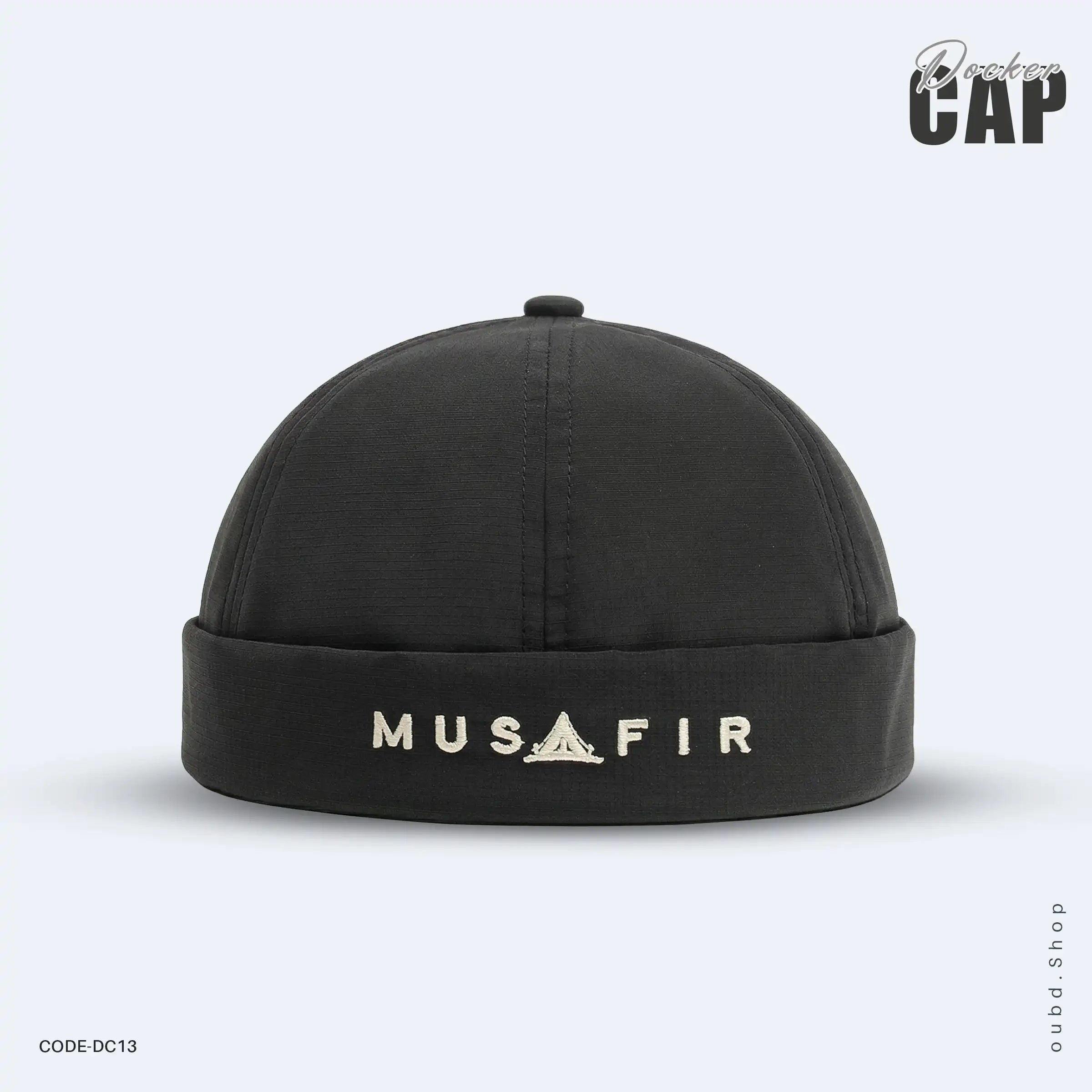 DOCKER CAP - MUSAFIR - DEEP BLUE