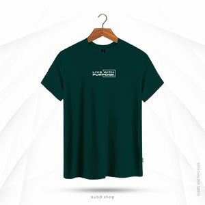 LIVE WITH PURPOSE - BOTTLE GREEN