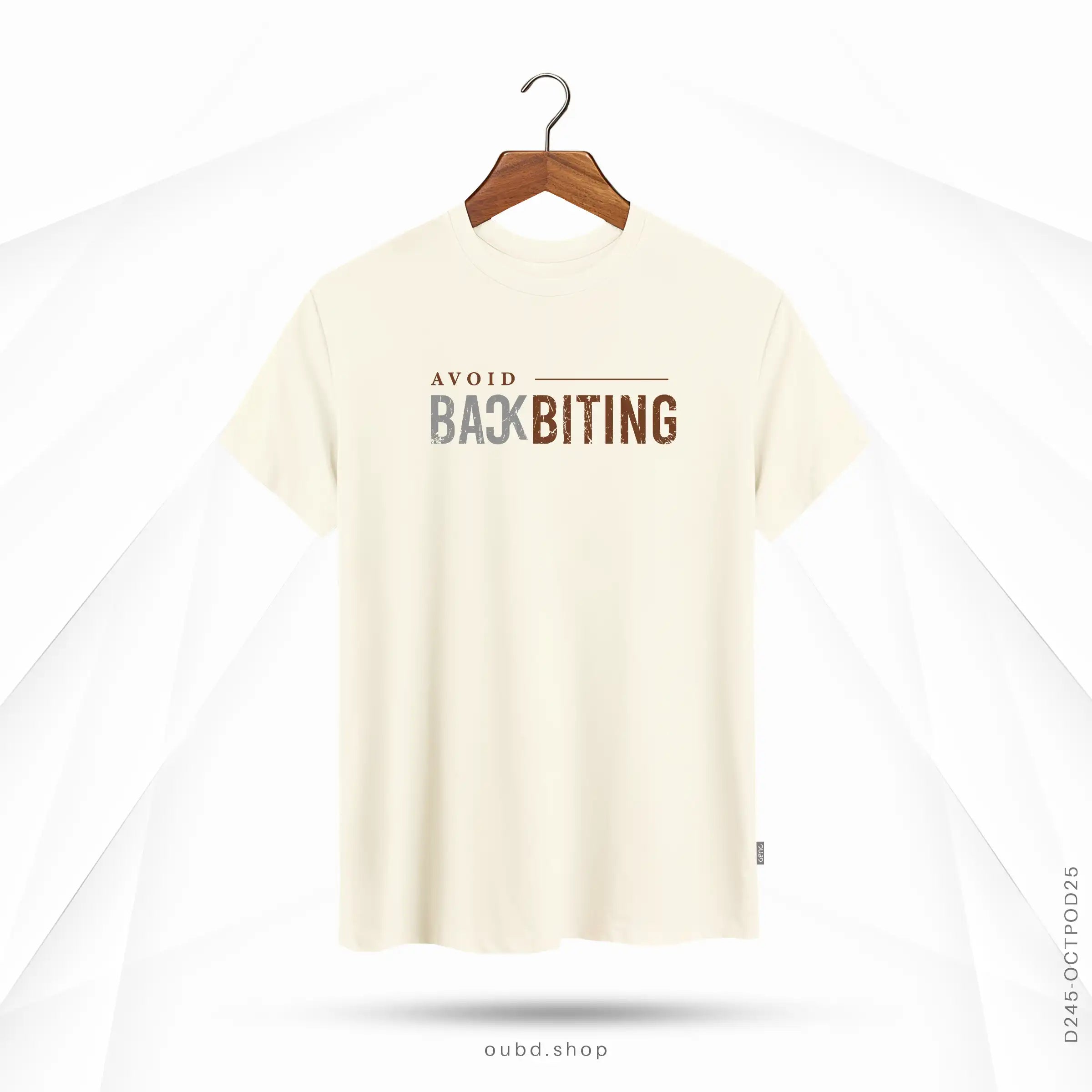AVOID BACKBITING - WHISPER WHITE