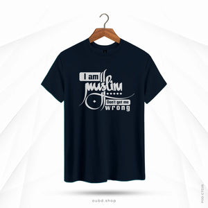 I AM MUSLIM DON'T GET ME WRONG - DARK NAVY