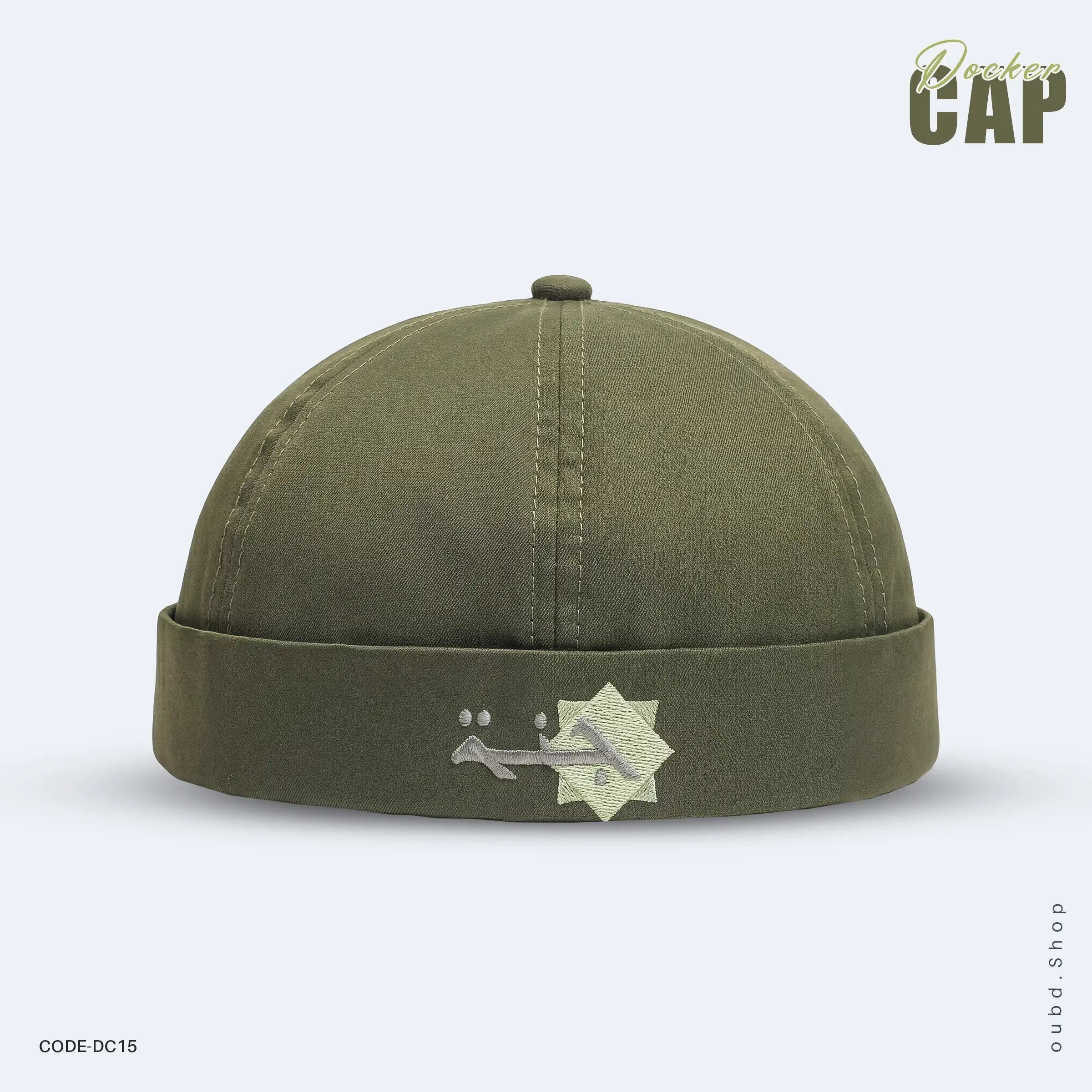 DOCKER CAP - JANNAH - DEEP OLIVE