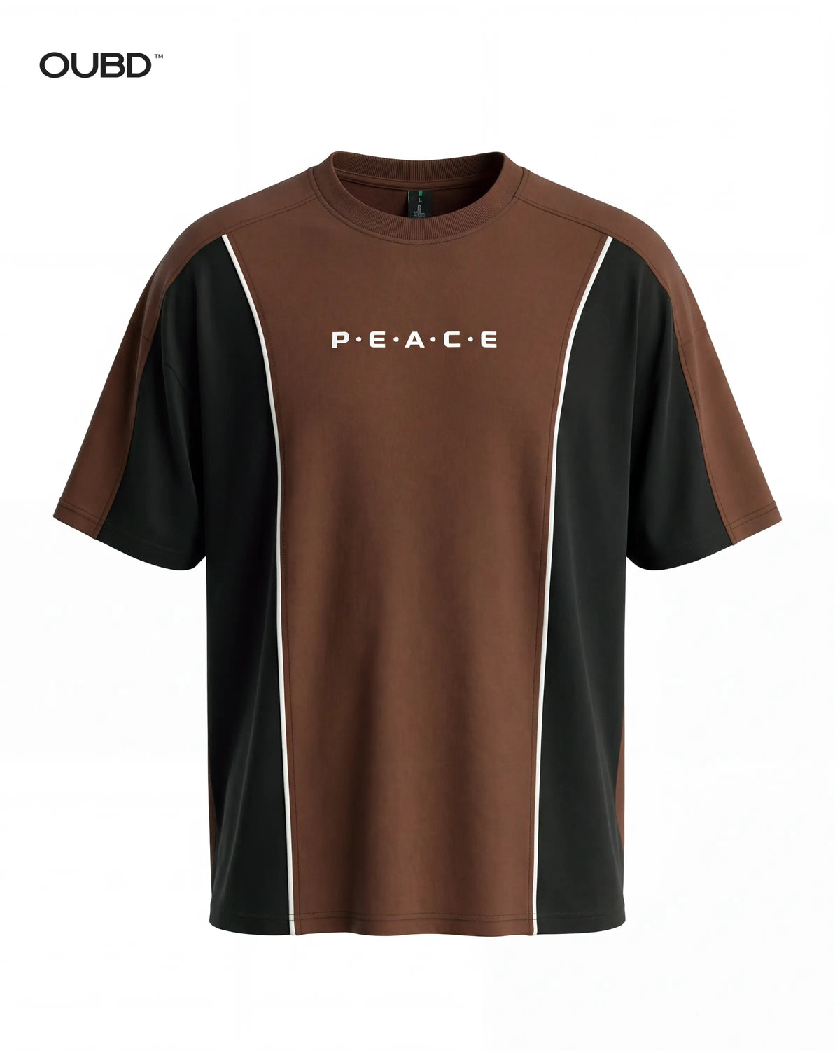 MENS HEAVYWEIGHT DROP SHOULDER T-SHIRT - PEACE