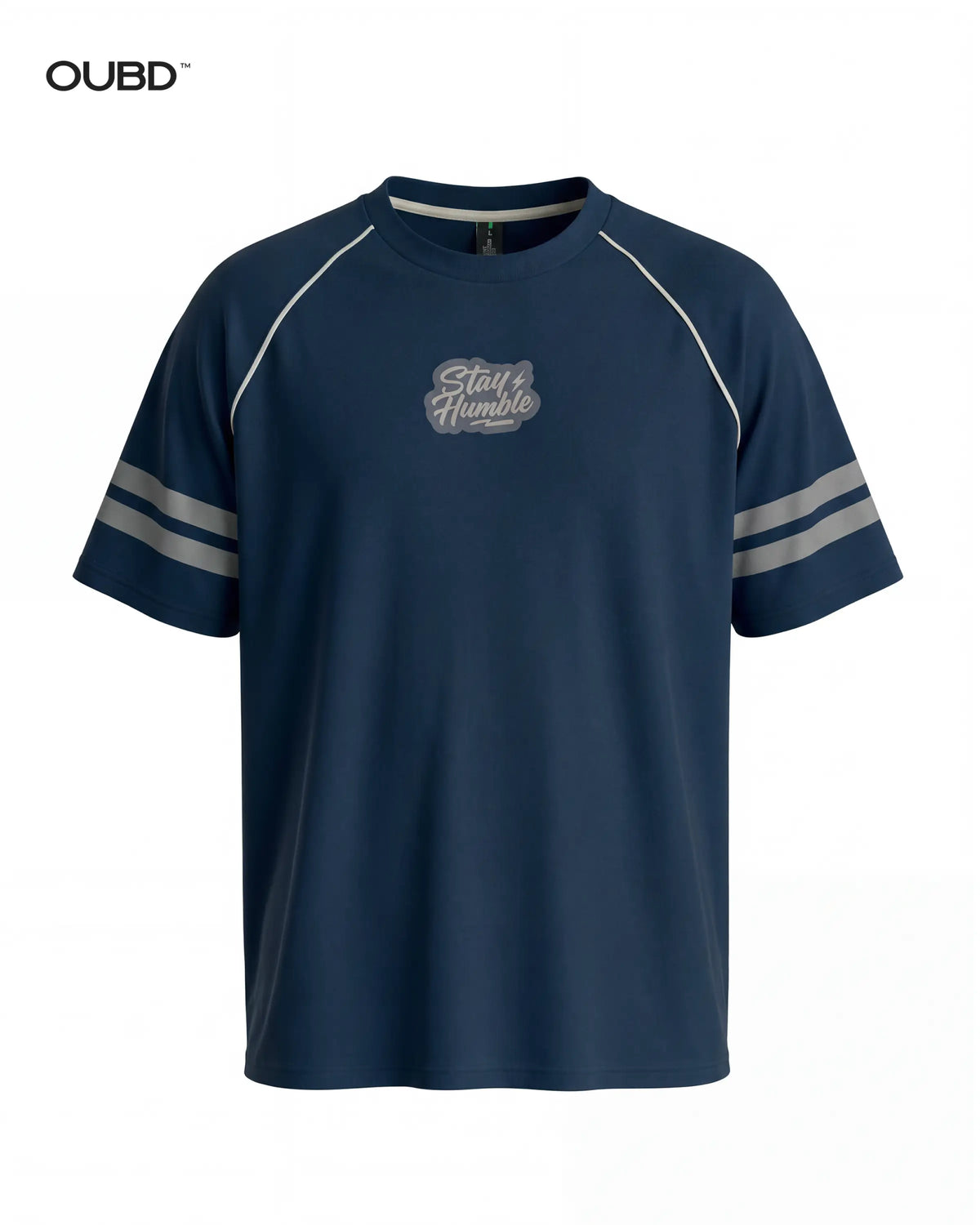 MENS HEAVYWEIGHT DROP SHOULDER T-SHIRT - STAY POSITIVE
