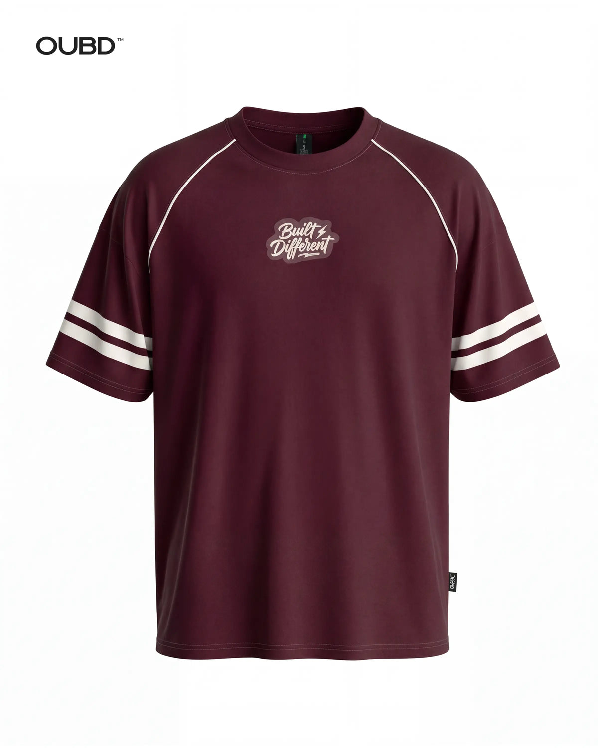 MENS HEAVYWEIGHT DROP SHOULDER T-SHIRT - BUILT DIFFERENT