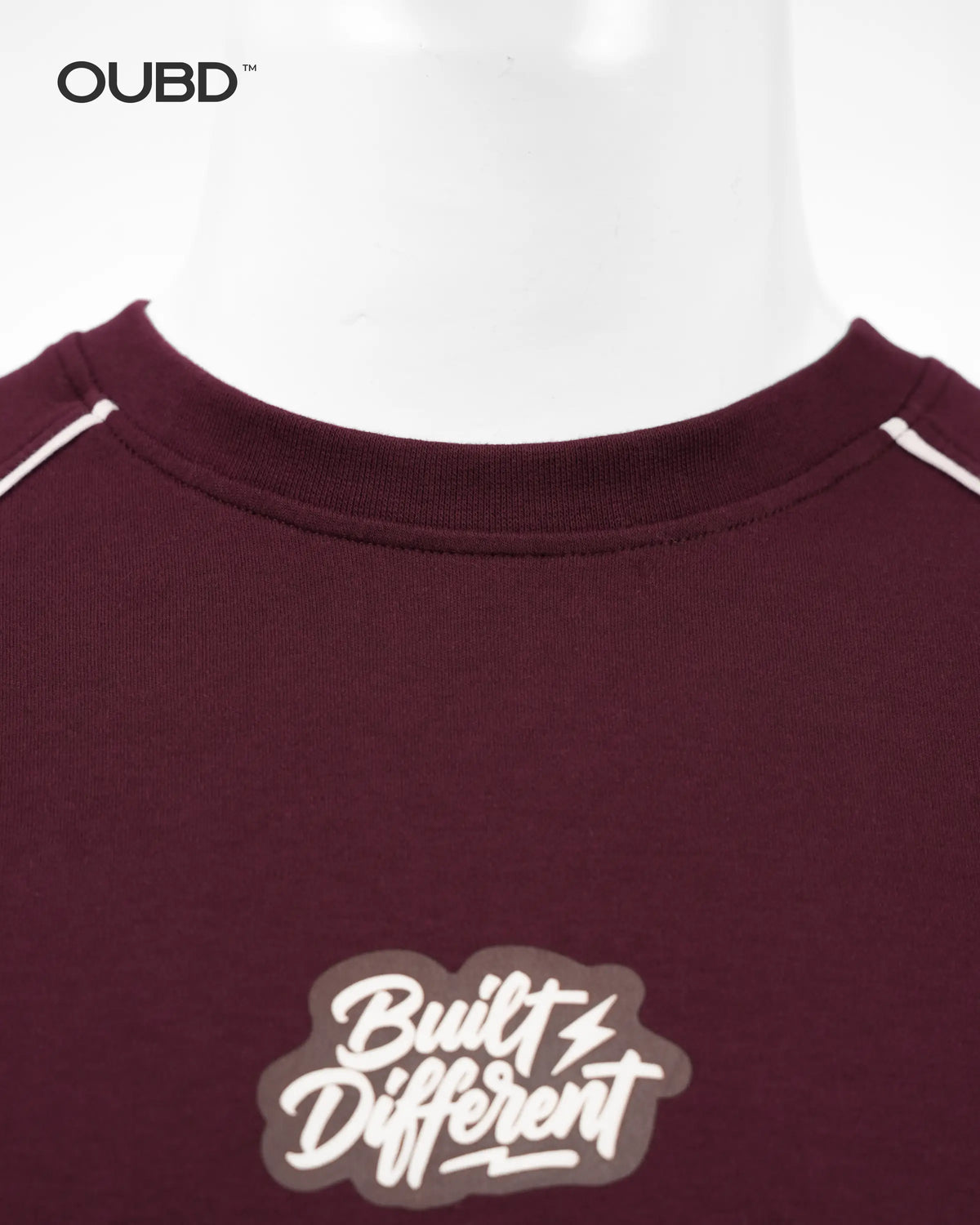 MENS HEAVYWEIGHT DROP SHOULDER T-SHIRT - BUILT DIFFERENT