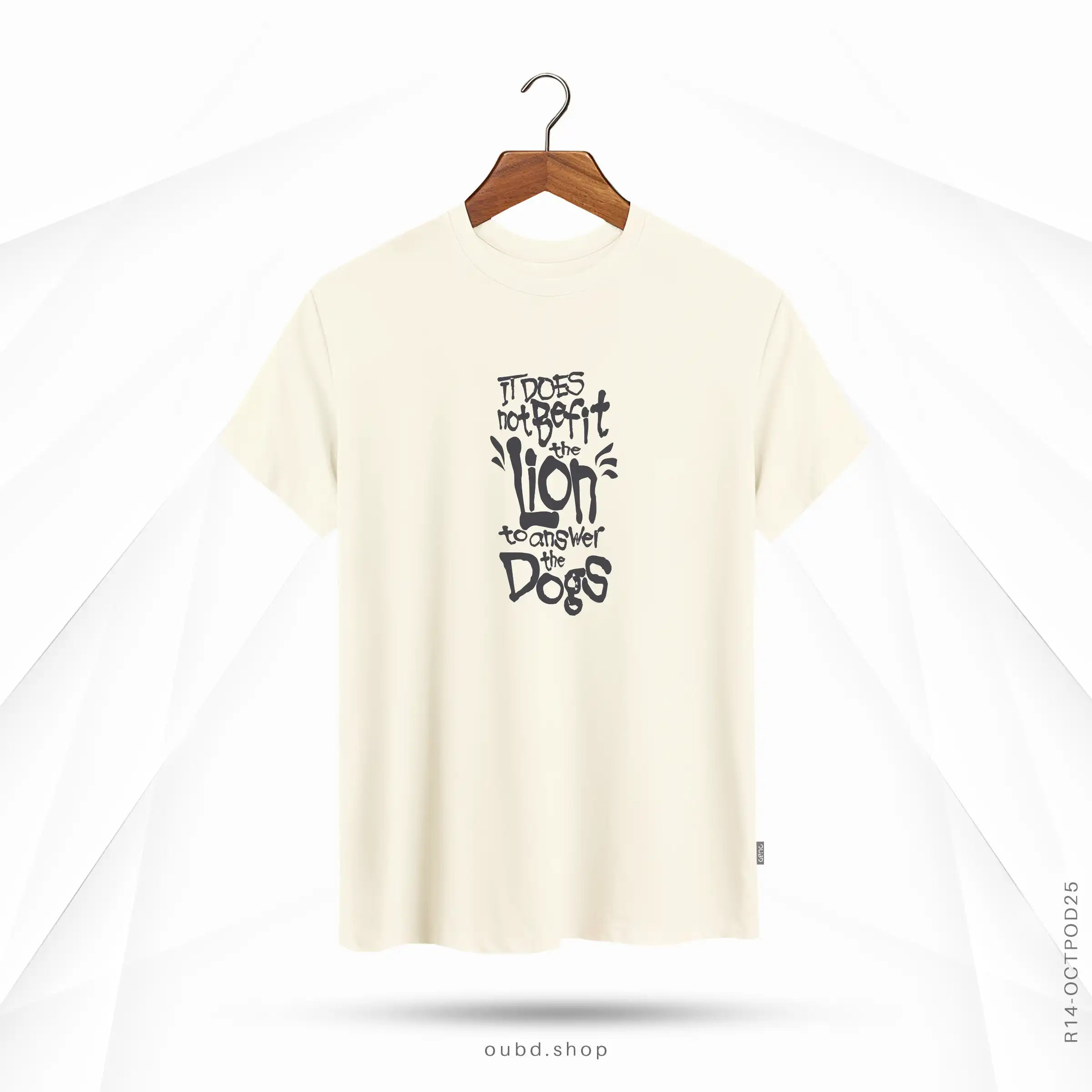 IT DOES NOT BEFIT - WHISPER WHITE