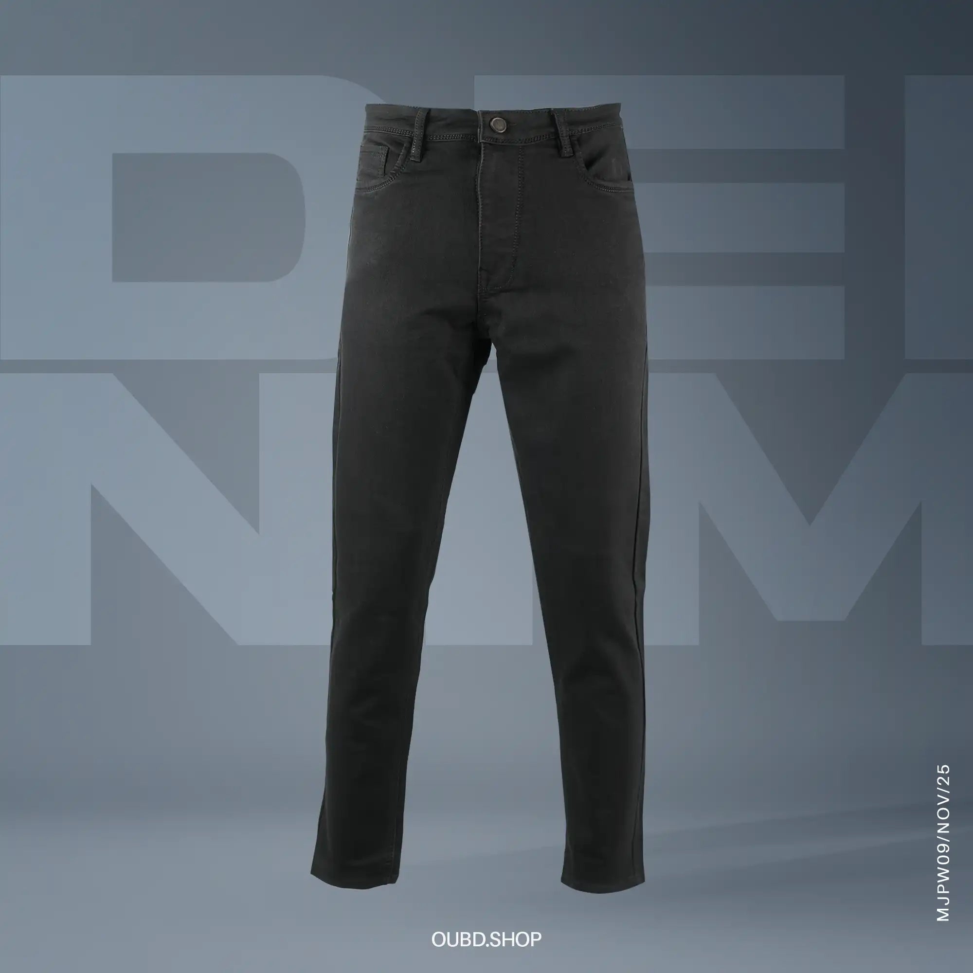 MENS DENIM PANTS - BLACK