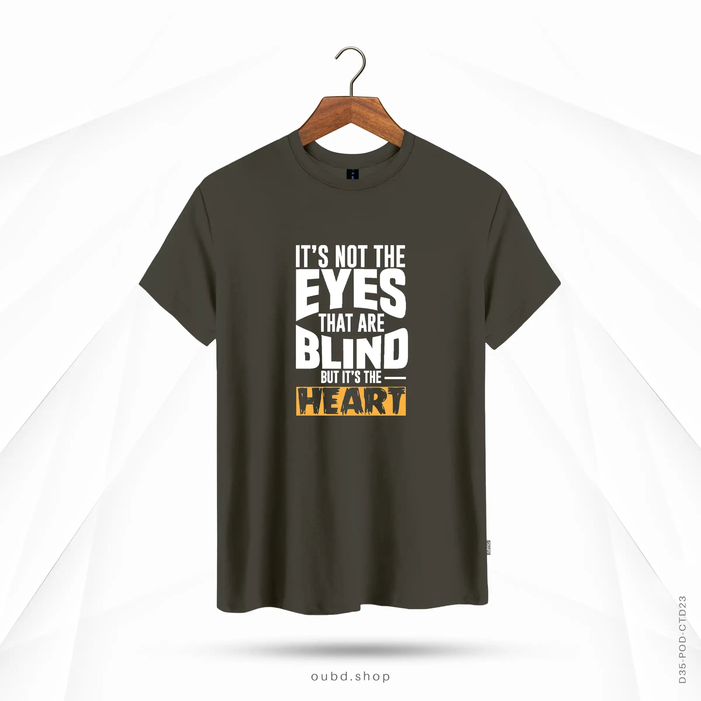 IT'S NOT THE EYES - DARK OLIVE