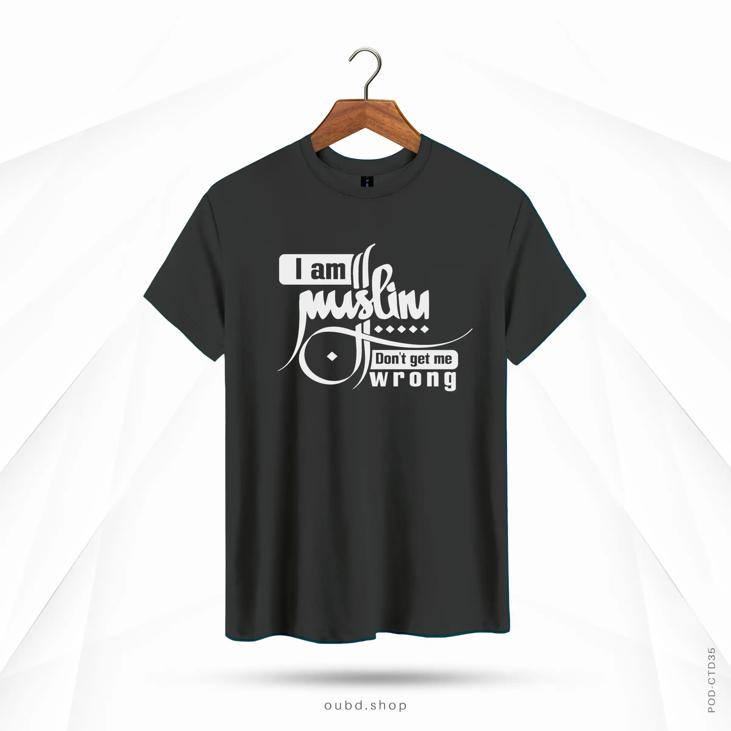 I AM MUSLIM DON'T GET ME WRONG - CHARCOAL