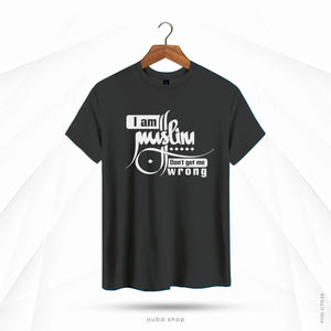 I AM MUSLIM DON'T GET ME WRONG - CHARCOAL