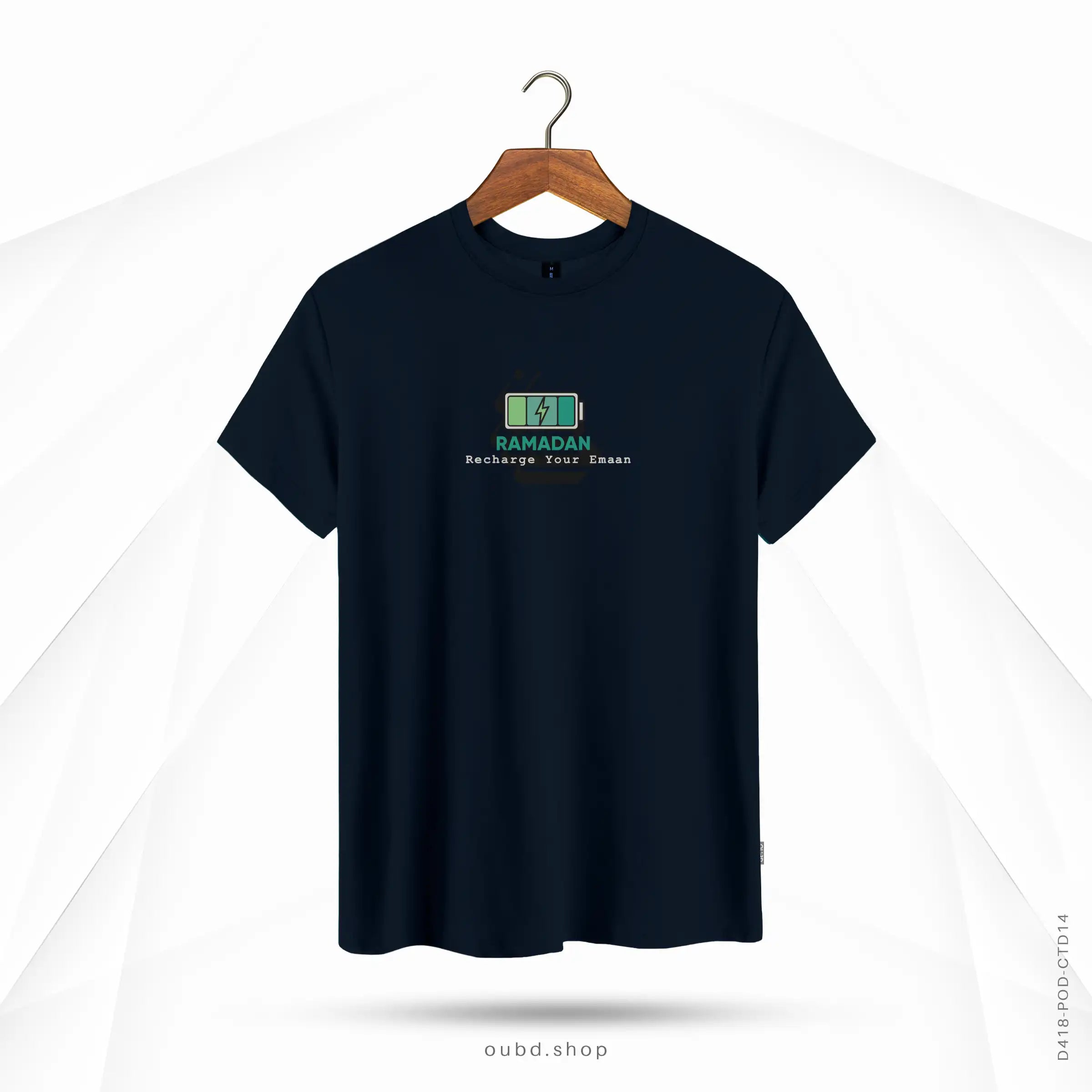 RAMADAN RECHARGE YOUR EMAAN V2 - DARK NAVY