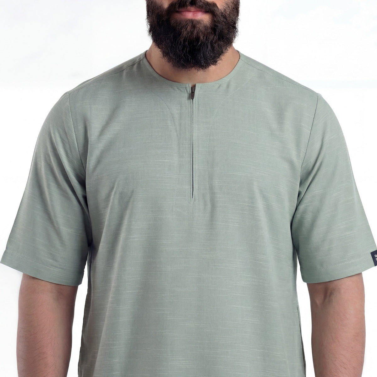 MENS PREMIUM HALF SLEEVE THOBE - OUBD
