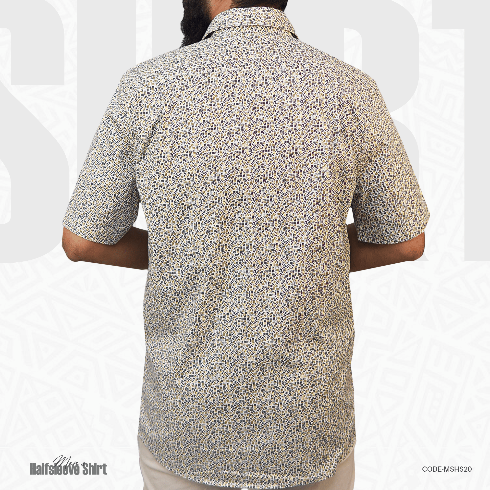 MENS CLASSIC HALF SLEEVE SHIRT - OUBD