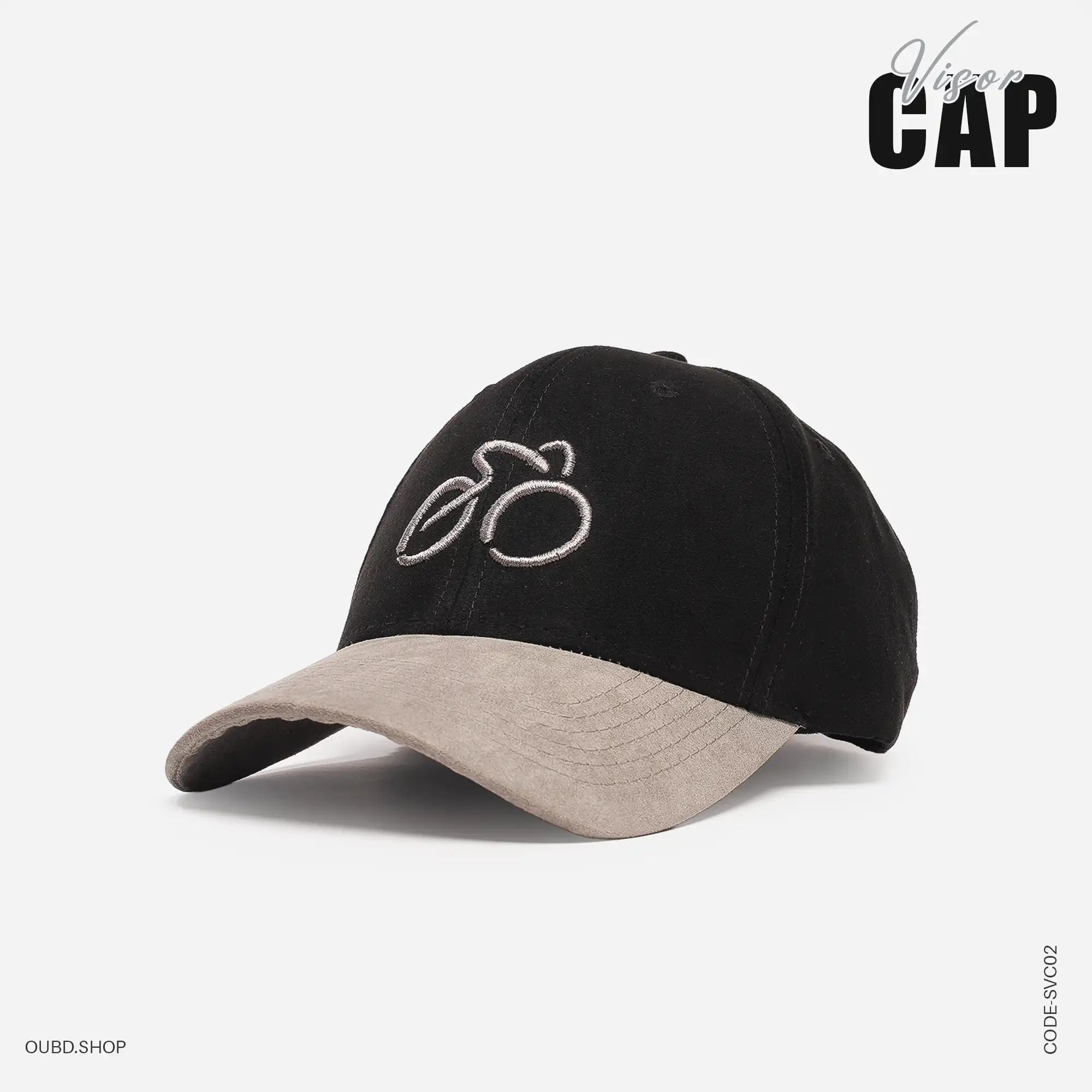SPECIAL SUEDE VISOR CAP - CYCLE LIFE - OUBD