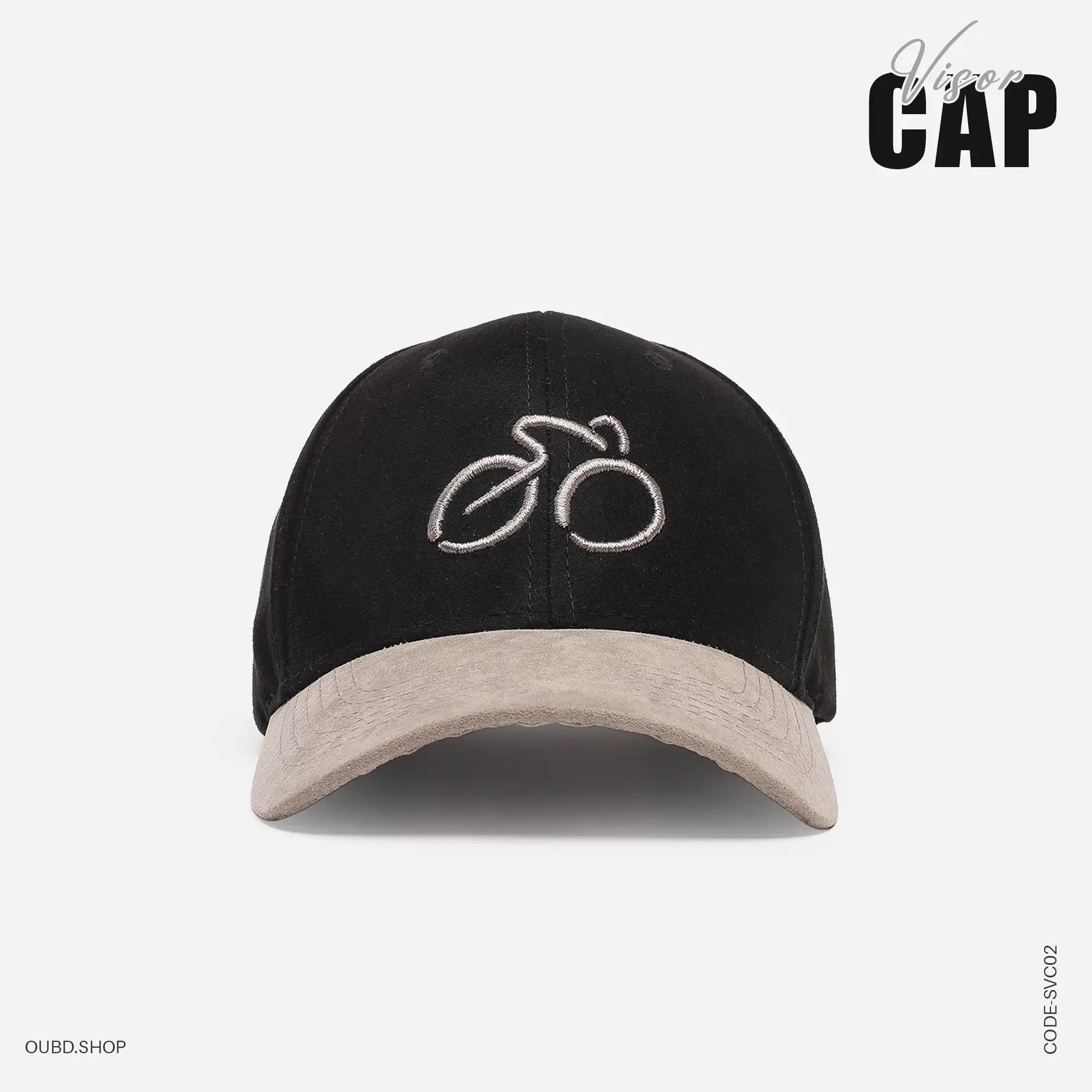 SPECIAL SUEDE VISOR CAP - CYCLE LIFE - OUBD