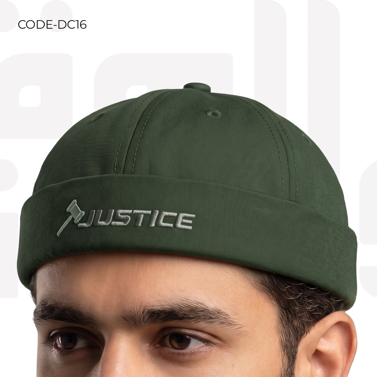 DOCKER CAP - JUSTICE - OUBD