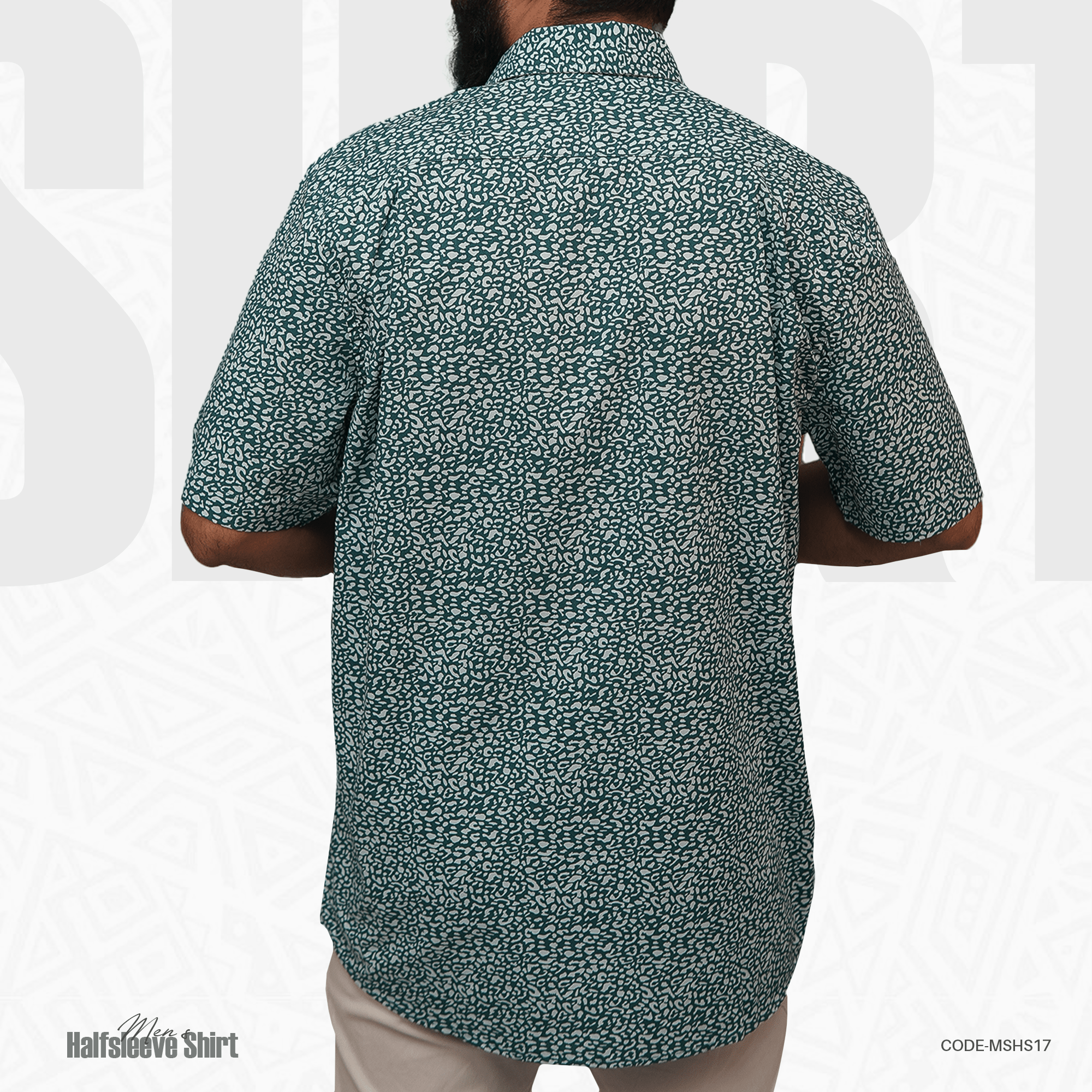 MENS CLASSIC HALF SLEEVE SHIRT - OUBD