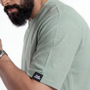 MENS PREMIUM HALF SLEEVE THOBE - OUBD