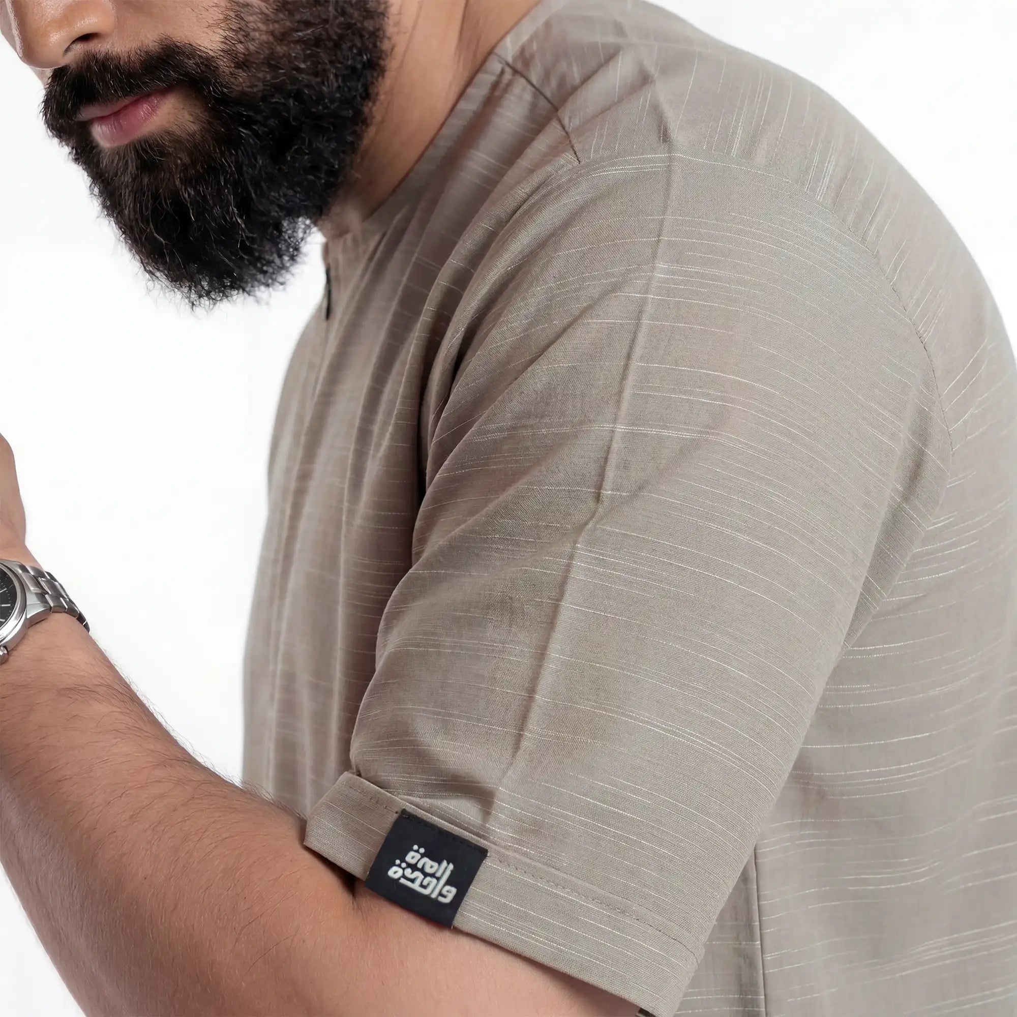 MENS PREMIUM HALF SLEEVE THOBE - OUBD