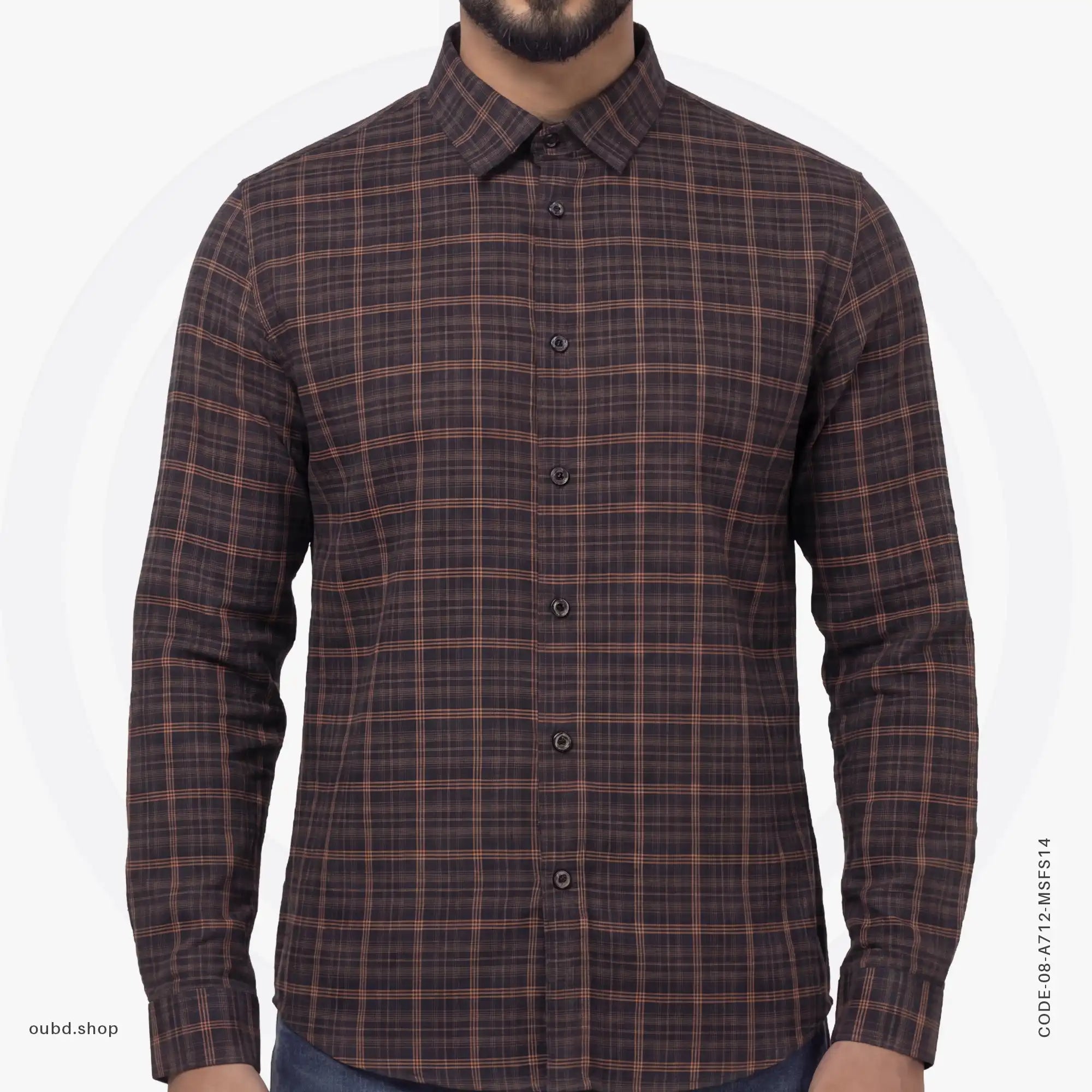 MENS CASUAL FULL SLEEVE SHIRT - OUBD