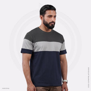MENS PATCHWORK T-SHIRT - OUBD