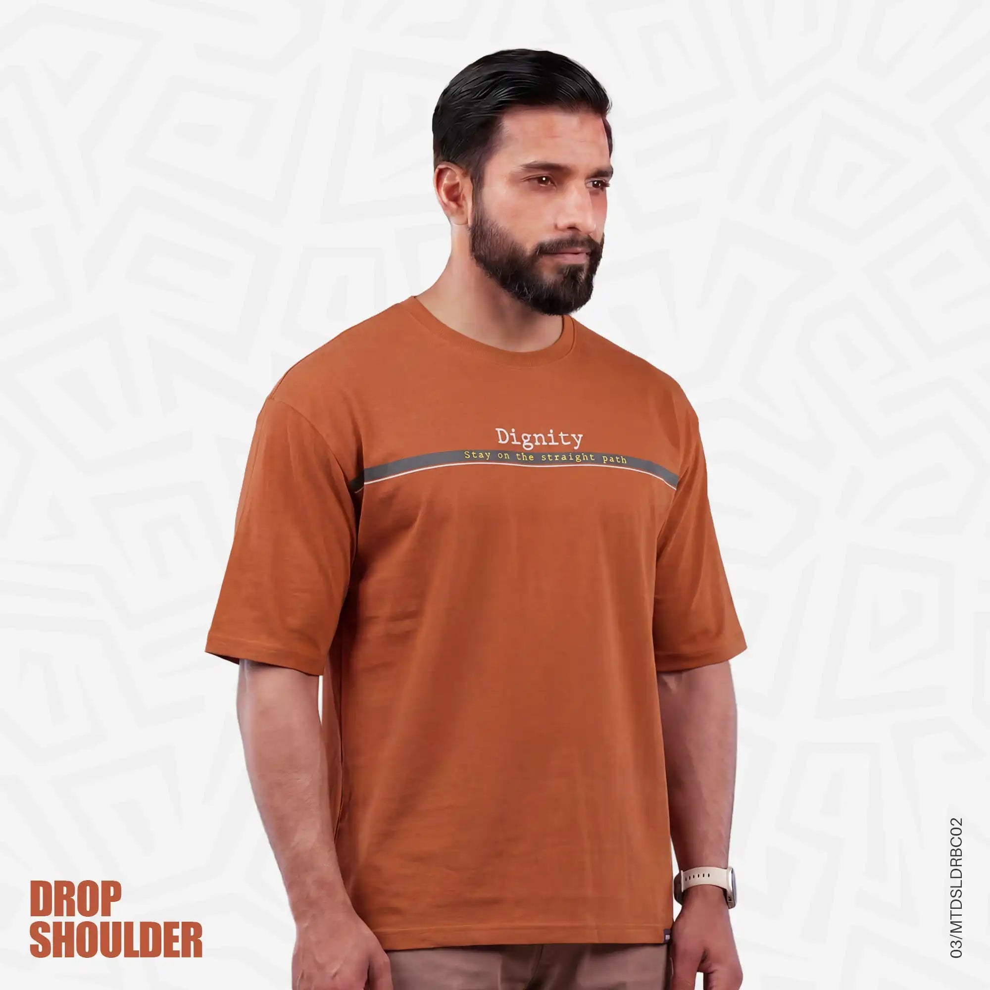 DROP SHOULDER BACK CANVAS - DIGNITY - OUBD
